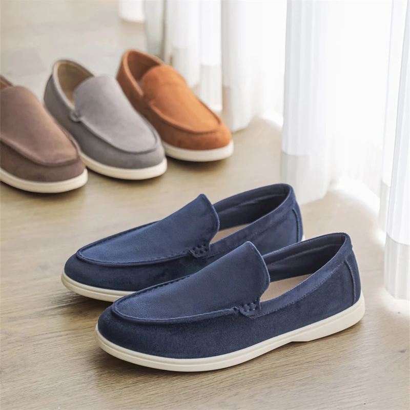 

Casual Shoes Men Loafers Casual Walking Shoe Comfortable Formal Shoes Social Men Shoes 2025 Trend Promotion Insert The Footrest