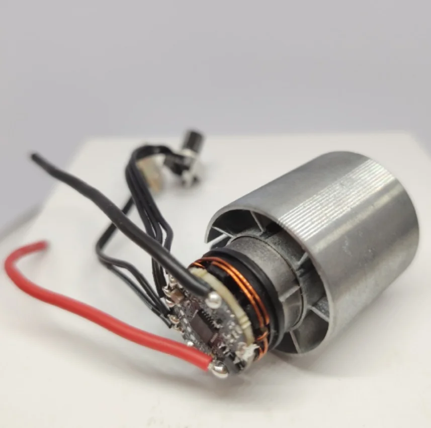 1pcs 126000 RPM Brushless Motor for Brushless Blowing Drum Fan with Electric Power Adjustable Poleless Drive Control Board