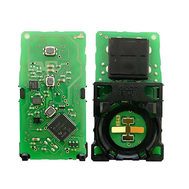 CN007282 car key Fit for Toyota FORTUNER 434MHZ 3 Button Smart Remote key FCC ID :B3U2K2P/0010 BM1EW/0182 Board Number