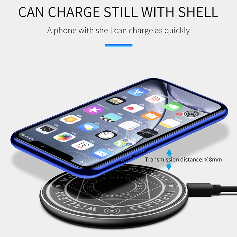 Magic Circle Wireless Charger Magic Array Mat Induction wireless charging pad