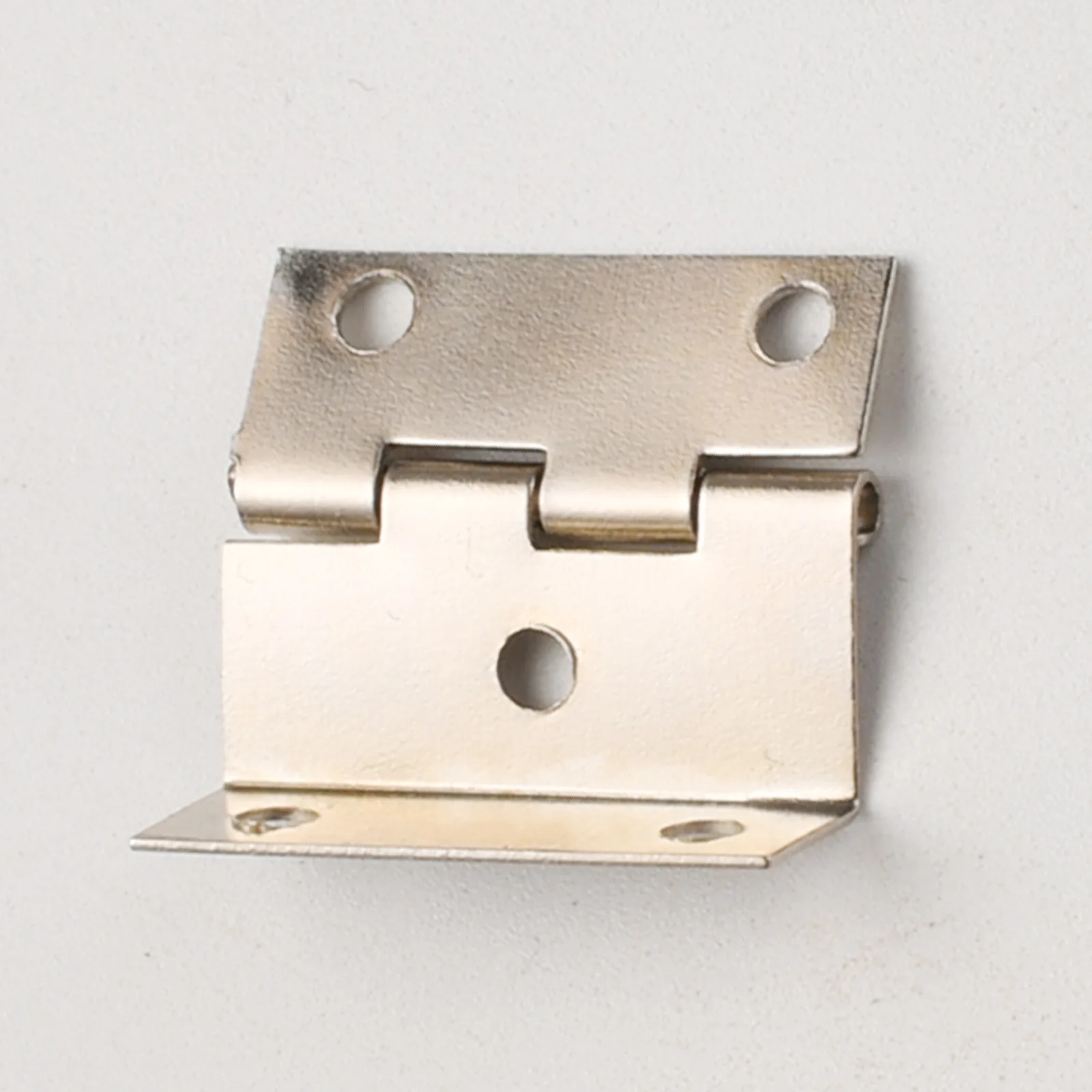 Length 24mm tri-fold hinge iron bent cabinet clamp 15mm plate connection door
