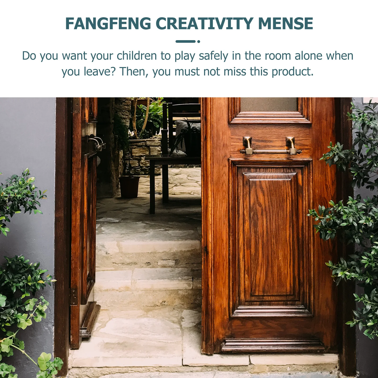 

Anti-Pinch Safety Lock One-Piece Door Stopper Wedge for Kitchen Living Room Bedroom