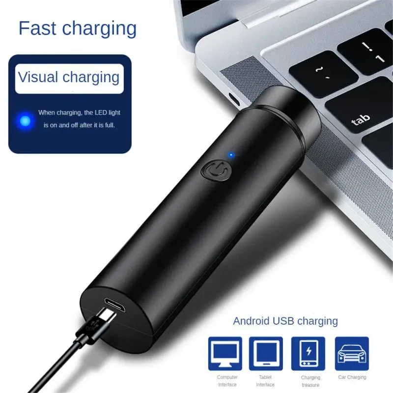 Mini Portable Electric Shaver Self-Assistant Razor USB Charging Models For Yebrows Upper And Lower Lips Cheeks Chin And Neck image 2