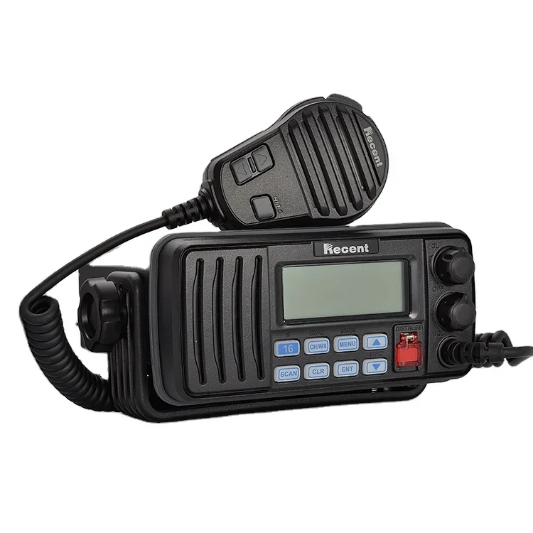 Wholesale RS-508M VHF Fixed Marine Walkie Talkie Transceiver Built-in Class B DSC Mobile Ham Radio Dual/Tri-watch Functions