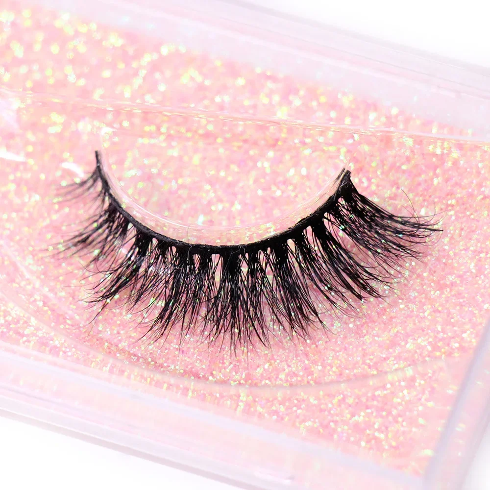 แต่งหน้าขนตา 3D Mink Lashes นุ่ม Wispy ปริมาณธรรมชาติยาวขนตาปลอม Eye Lashes ขนตาปลอมแต่งหน้า Z01