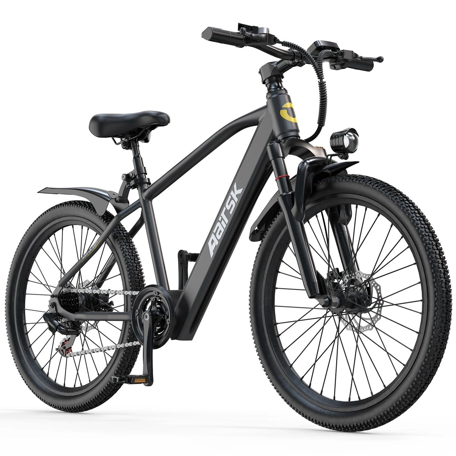 AliExpress Aairsk GT300 Adult E-bike 250W Motor 36V 10Ah Battery Electric Bike 26 Inch Fat Tire E-Mountain bike Off-road Electric bicycle