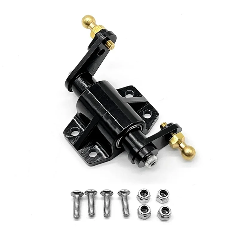 Metal Upgrade Steering Gear Bearing Assembly Steering Mount for Tamiya 1/14 RC Truck Tractor Car Upgrades Parts