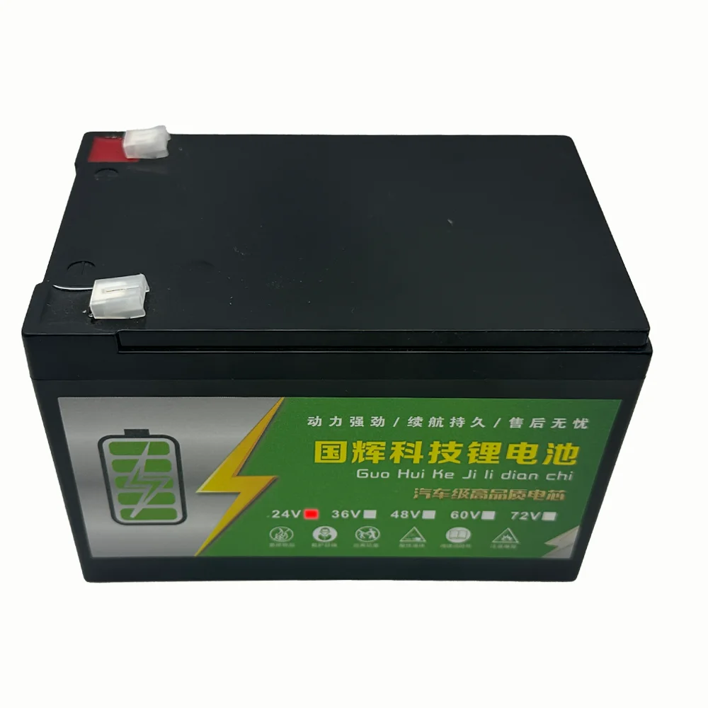 

Upgraded LiFePO4 Lithium Battery 24V 50Ah 18650 BatteryPortable Rechargeable Battery Built-in Power display Port Charging