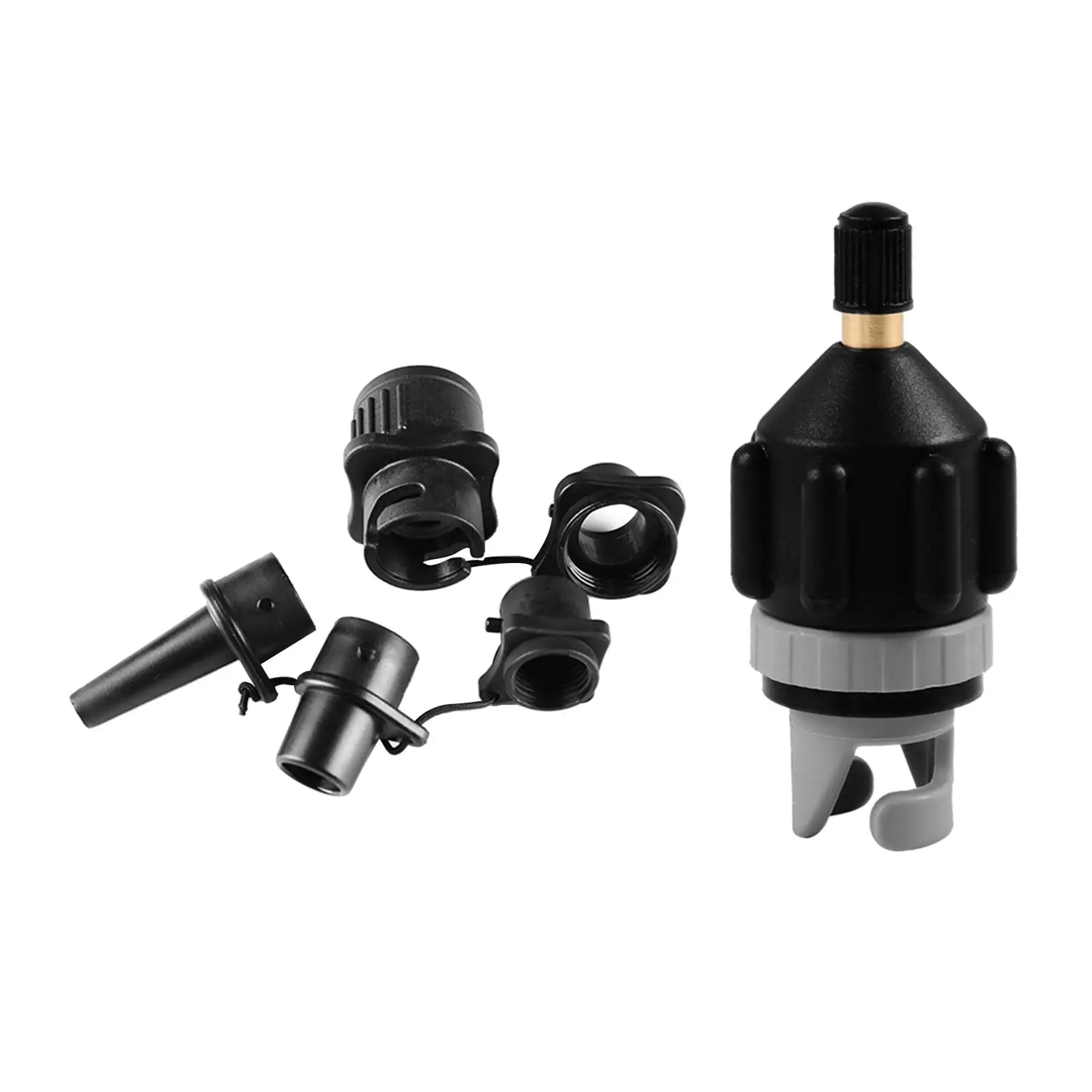 Pump Adaptor Valve Conventional Air Valve Adapter for Kayak Dinghy Canoe