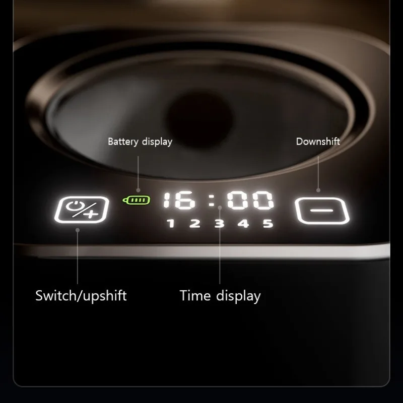 Slimme automatische schuimzeepdispenser - USB-wandmontage, contactloos, oplaadbaar, LED-scherm, grote capaciteit, verstelbaar schuim