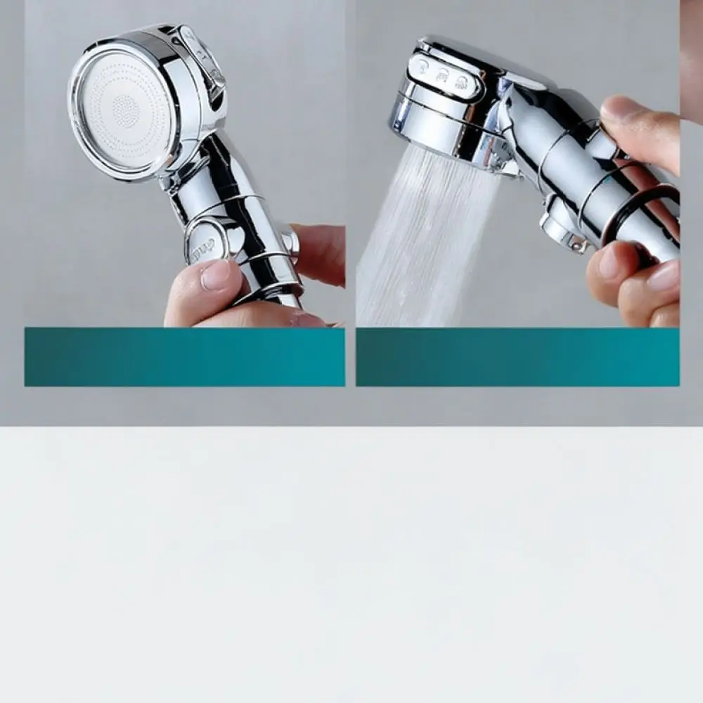 Swivel Faucet Aerator Robotic Arm Bathroom Sink Tap Extender Dual Mode Spray Head Splash Proof Copper Water Saving Device