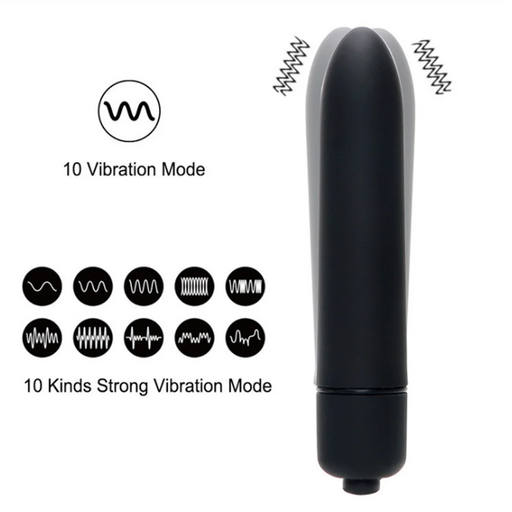 10 Speed Vibration Clit Stimulation Adult Sex Toys Mini Bullet Vibrator G Spot Vagina Vibration Dildo Sex Toy for Women Couples