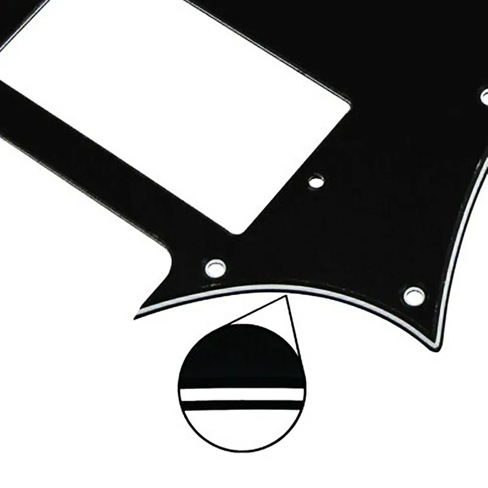 

Electric Guitar Pickguard PVC Full-Face Pickguard SG G-310 Scratch Plate For Epiphone SG Style Guitars Black Musical Instruments