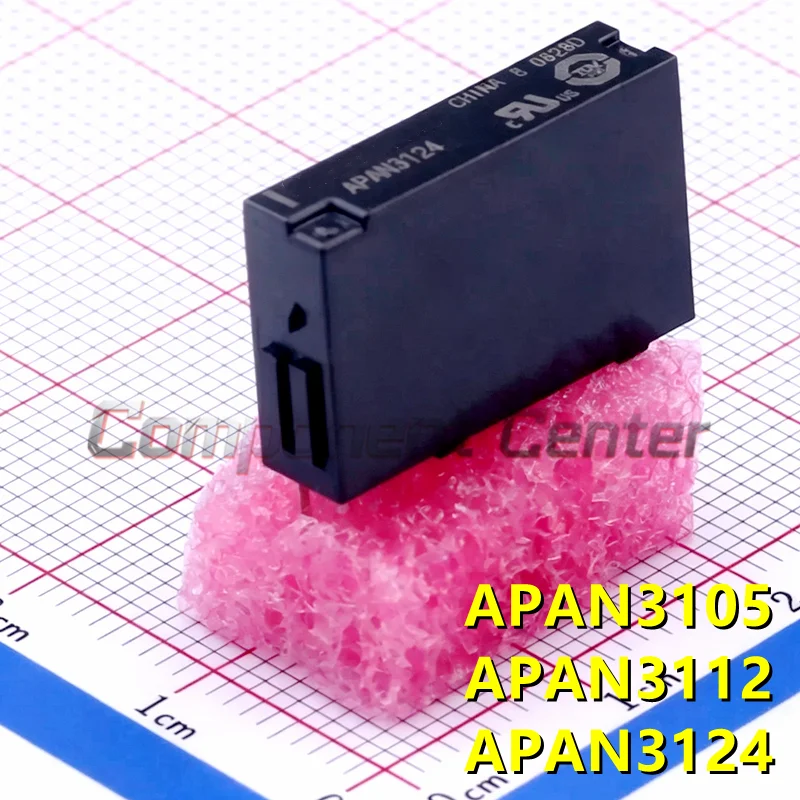 APAN3105 APAN3112 APAN314 (5pieces) DIP 5VDC/12VDC/24VDC Slim power relay ,Original In Stock