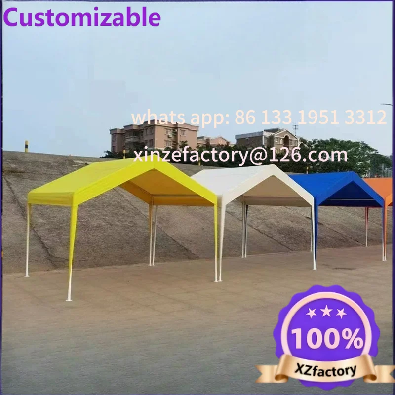 Customizable camping tent four-legged rainstorm-proof commercial shed for market stalls