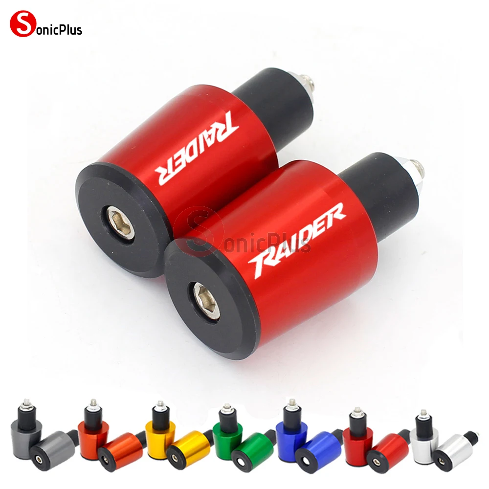 7/8'' 22mm Handlebar Grips End Motorcycle Handle Bar Cap End Plug For SUZUKI RAIDER 125 135 150 raider
