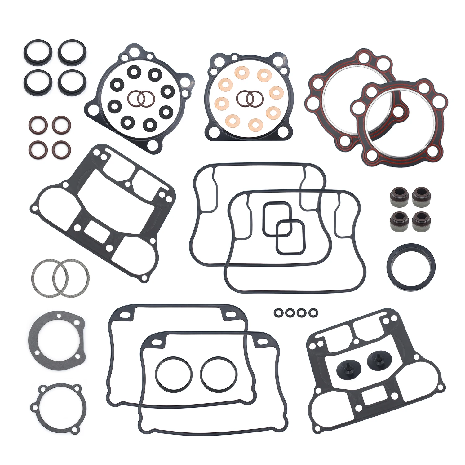 Engine Crankcase Clutch Covers Cylinder Gasket For Harley-Davidson Sportster 883 XL883 XLH1200 S C Sport Custom Accesorios Moto