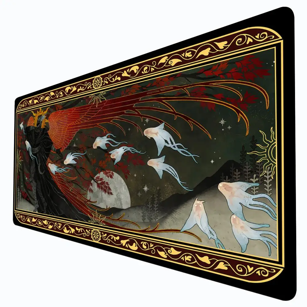

Guidance of Angels MTG Playmat Magic Card Battle Mat Non-Slip Durable 35X60CM Commander playmat Board Game Mat for TCG