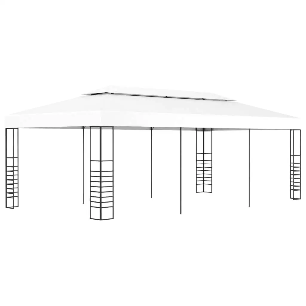 Premium 6x3m White Gazebo Marquee for Outdoor Events and Parties