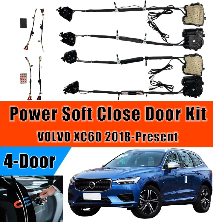 Xcar for VOLVO XC60 2018-Present Car OEM Automatic Soft Close Door Electric Suction Kit Auto Power Closing