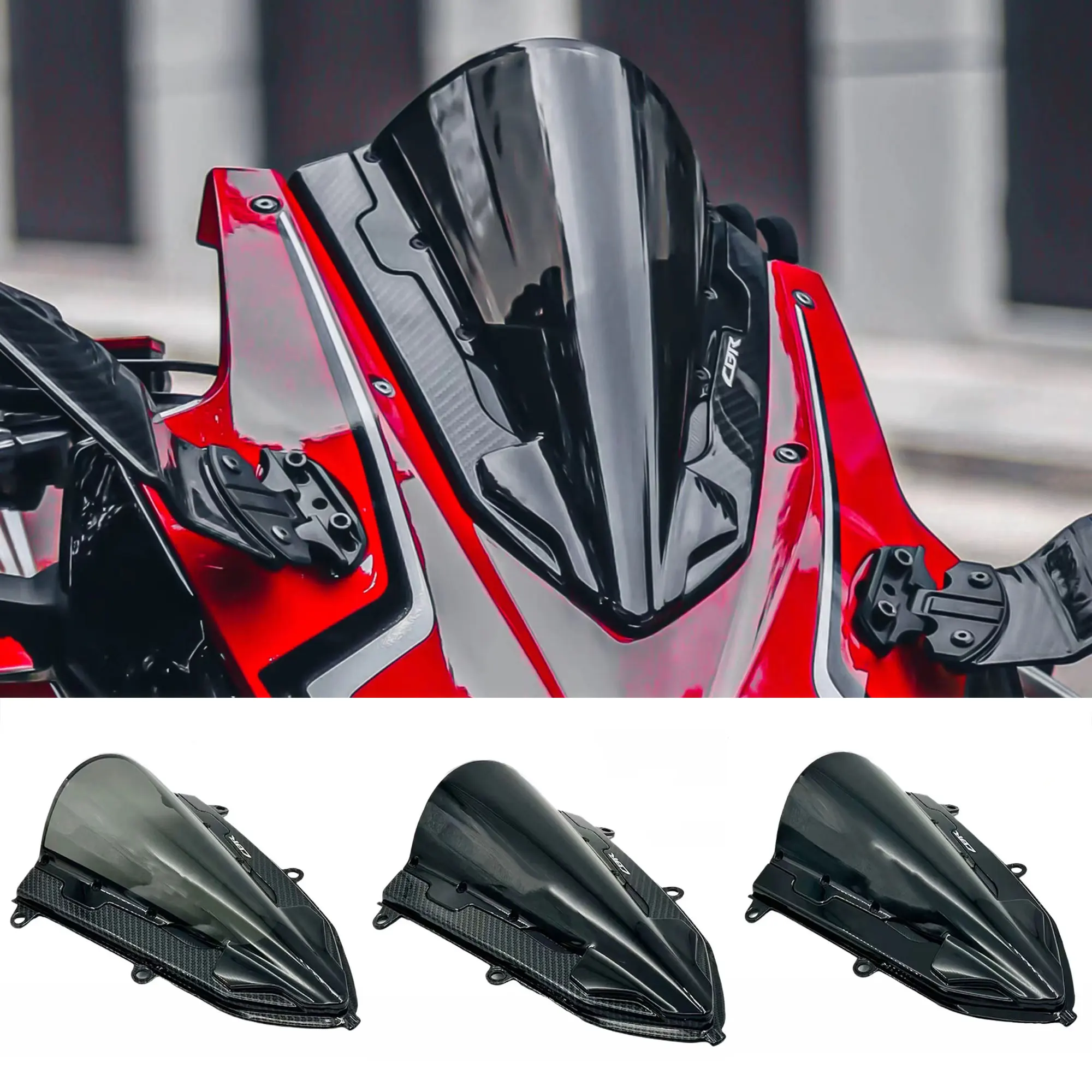 

Ветрозащитные дефлекторы для лобового стекла для Honda CBR 500R CBR 400R 2019 2020 2021 2022 CBR400R CBR500R
