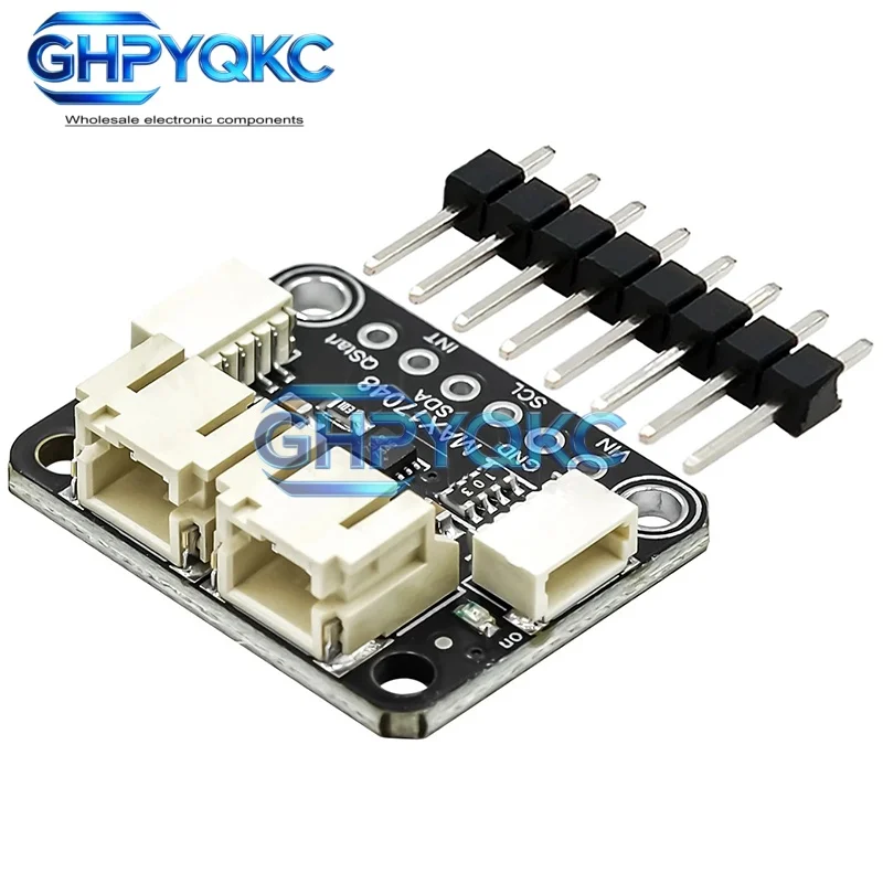 GHPYQKC MAX17048 LiPo LiIon Battery Fuel Gauge Module 5580 Voltage Capacity Detector Battery Monitor Breakout Board