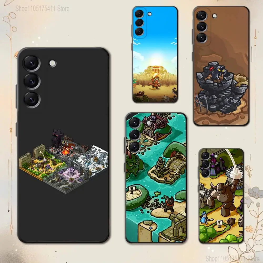 

Game K-Kingdom R-Rush Phone Case For Samsung Galaxy A 73,72,51,53,52,71,22,5G,Note,J7,8,9 Soft Black Cover