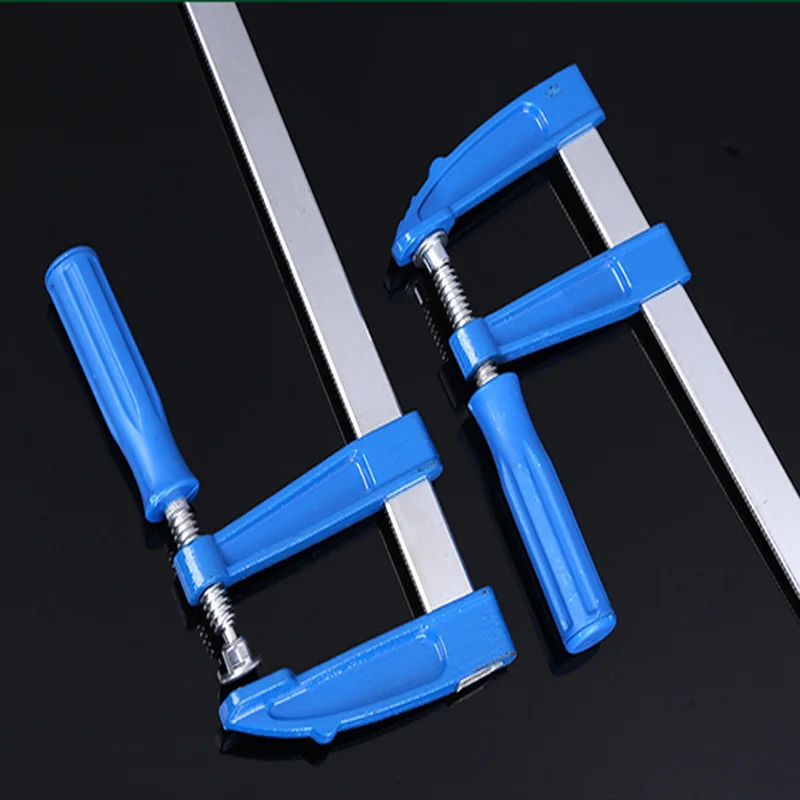 

Adjustable Heavy Duty F Clamps Bar Non-slip Quick Release Clip Kit For Woodworking Carpentry Clamp Spreader Work Bar Clamp