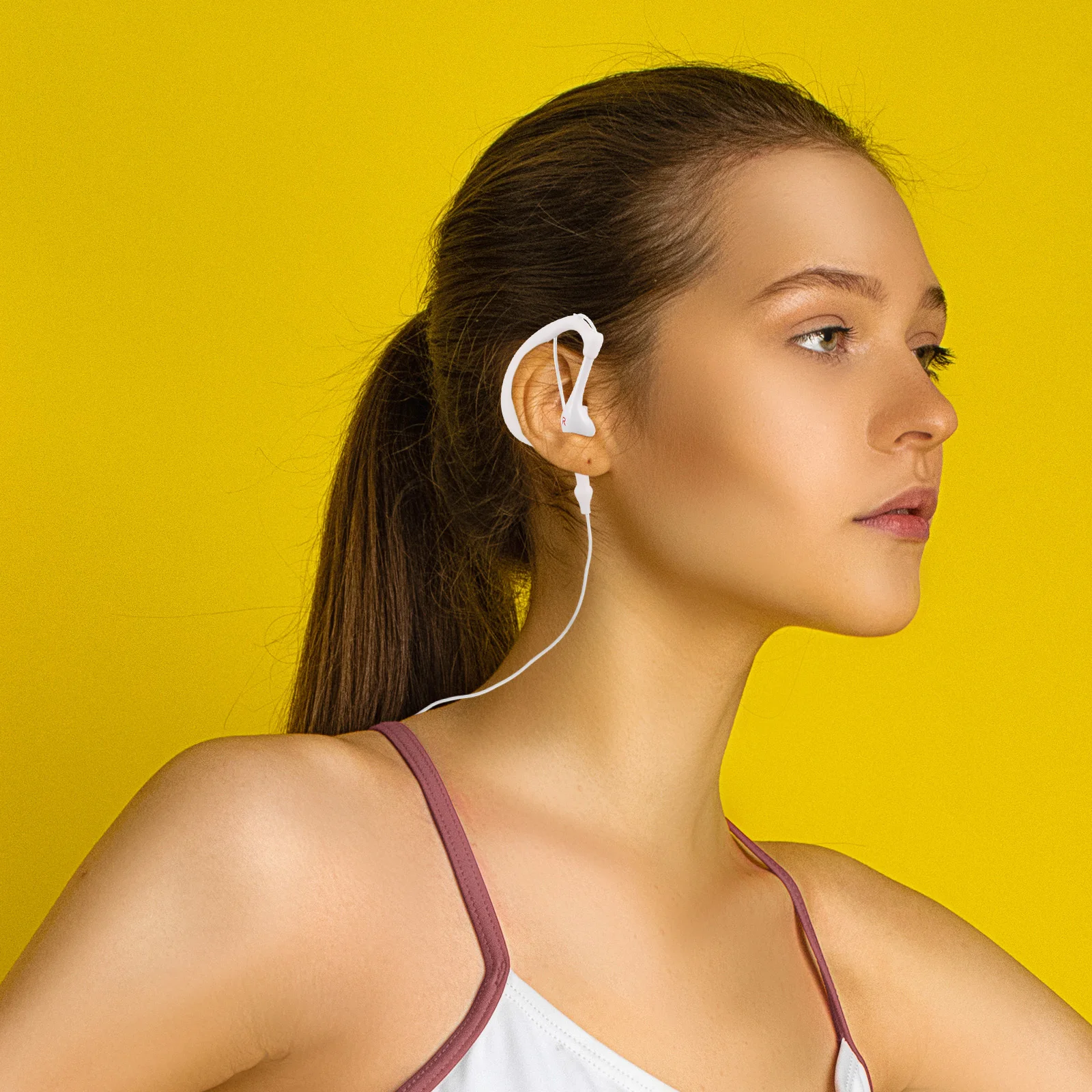 

Waterproof Sports Earphones Clip Mp3 Player Swimming Running Gym Lightweight Comfortable Wired Headphones Active Lifestyles