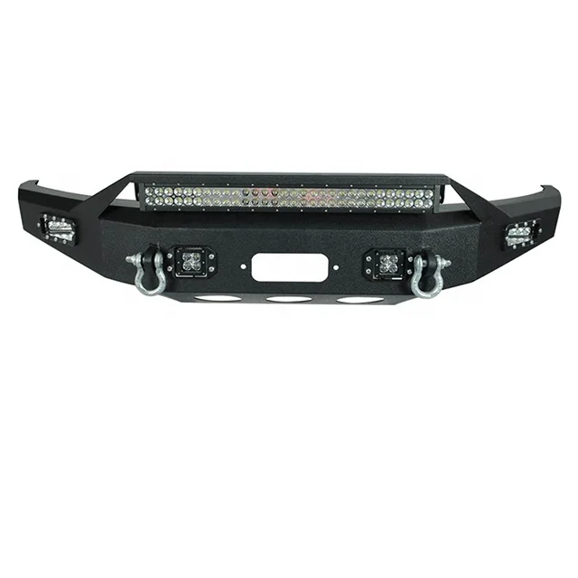 

Offroad Pickup Car Accessories Steel Front Winch Bumper For F150 2015-2017