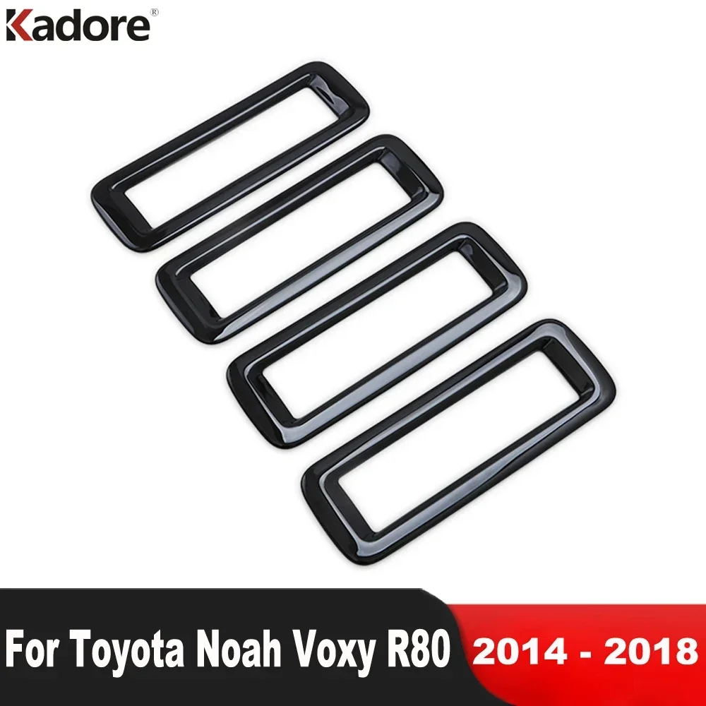 

Car Rear Roof Reading Light Lamp Panel Cover Trim For Toyota Noah Voxy R80 2014 2015 2016 2017 2018 Black Interior Accessories