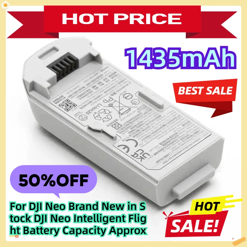 

For DJI Neo Brand New in Stock DJI Neo Intelligent Flight Battery Capacity Approx 1435mAh