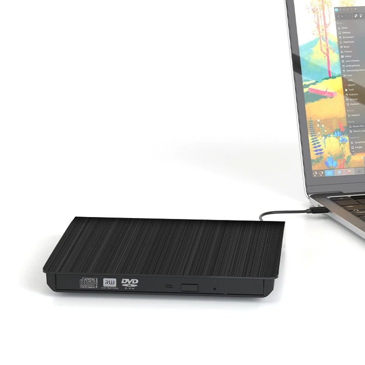 

Внешний оптический привод USB для настольных ноутбуков, мобильных устройств, записывающее устройство DVD и дисковый привод