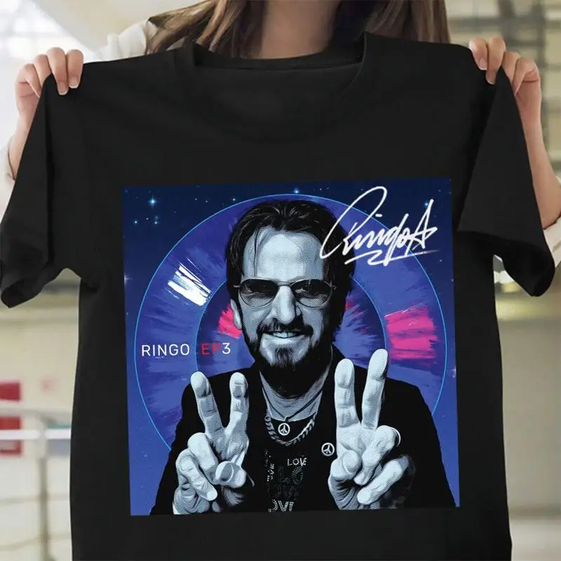 New Popular Ringo Starr Releases Ep3 Funny S 4Xl T Shirt Hun382