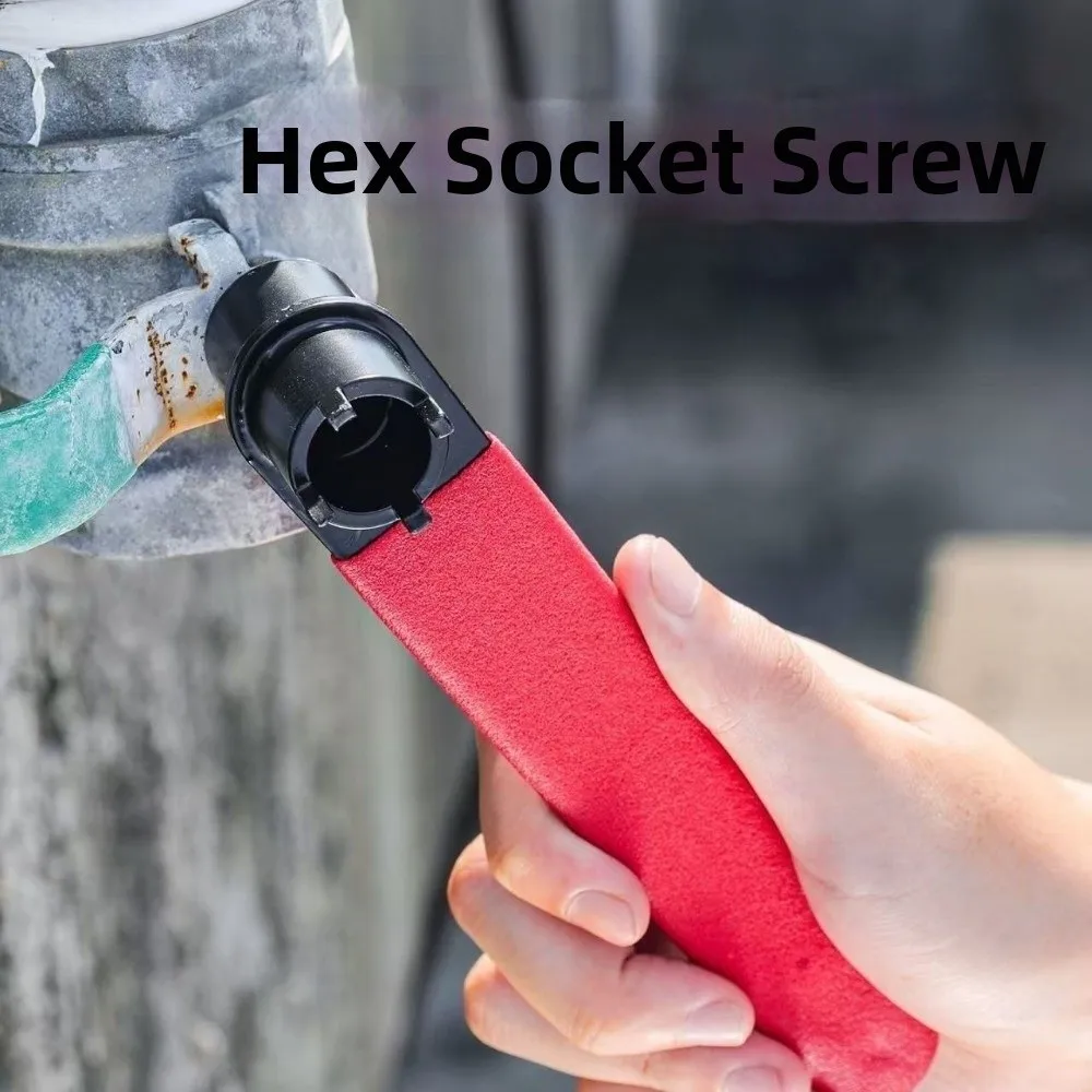 Heavy-Duty Angle Grinder Wrench Double Heads Pressure Plates Four-Claw Wrench Four-Jaw Adjustment Grinder Disassembly Wrench