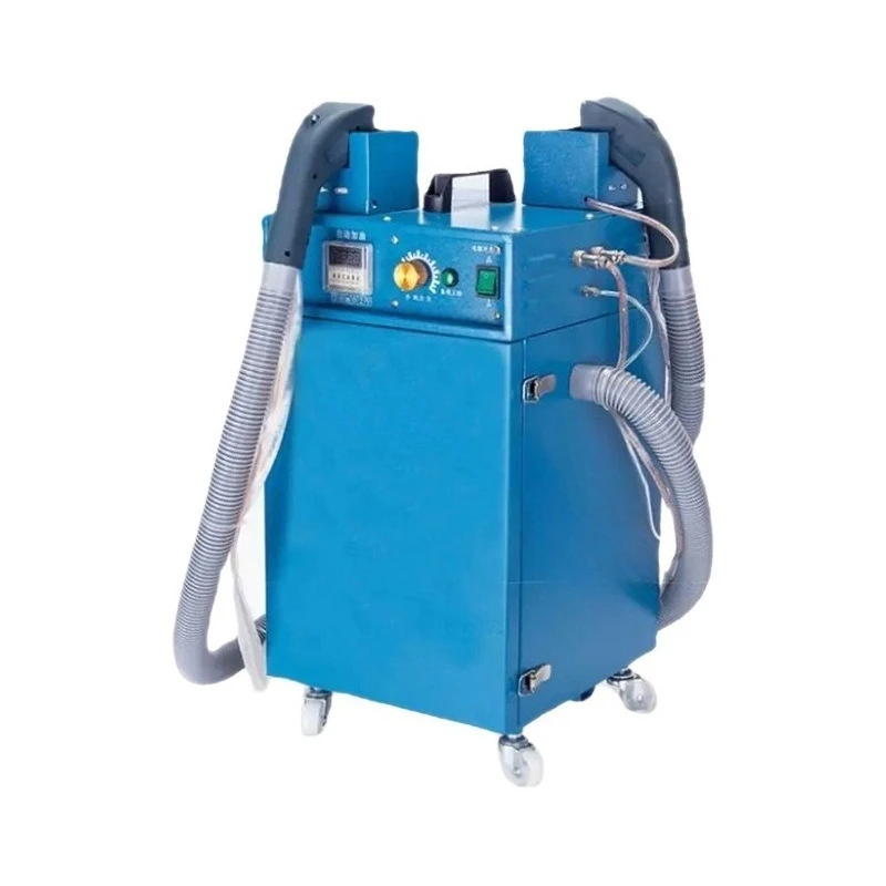 Double head single/double motor automatic thread cutting machine, thread suction machine, clothing fabric sweeping and suction