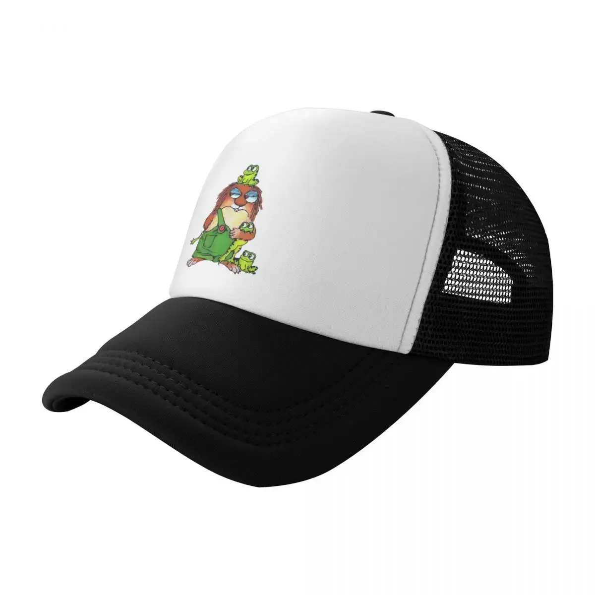 little critter - don't touch my frogs Baseball Cap Gentleman Hat Visor Golf Hat Streetwear Baseball For Men Women's