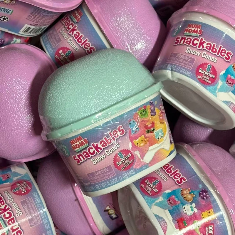 

Оригинальные игрушки NumNoms в закрытой упаковке: серия «Вкусные снежные рожки» — коллекция милых игрушек, украшения, подарки для детей