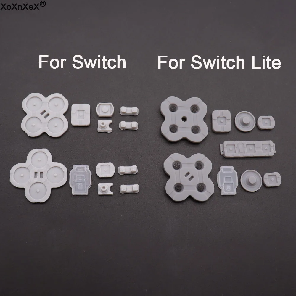 1-3Set For NS Switch Lite Joy-Con Left Right Controller Conductive Rubber Silicone Button Pad Kit