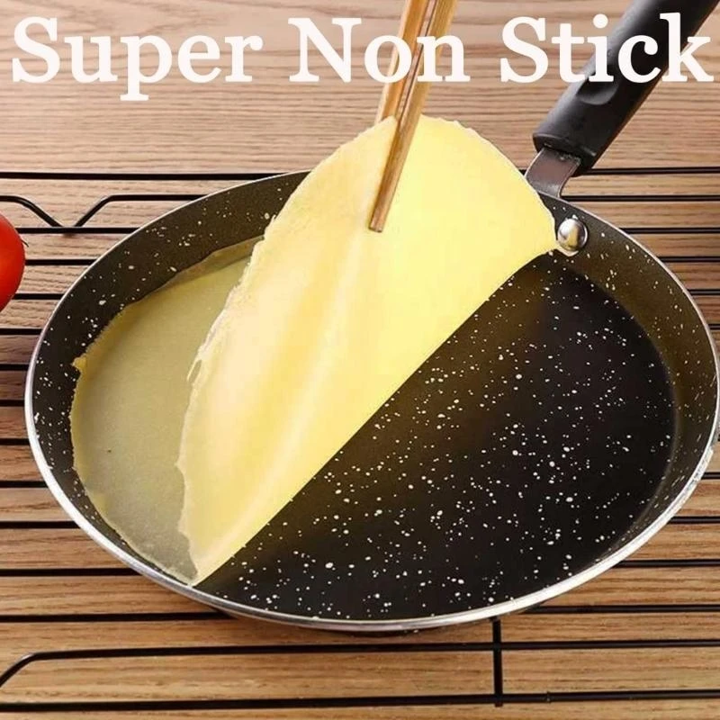 

Nonstick Frying Pan Set 3 Size Scratch Resistant Coating Aluminum Skillets For Everyday Kitchen Use Cookware
