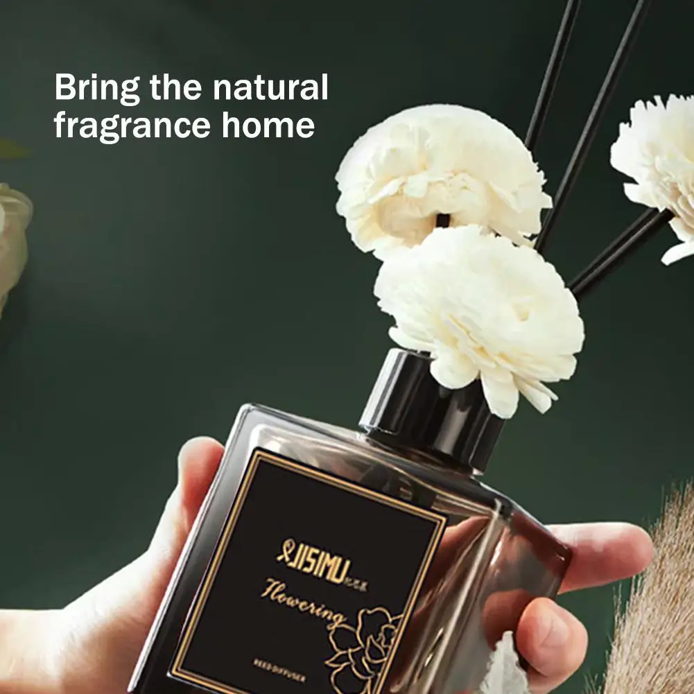 Floral Fireless Aromatherapy Room Decoration Home Reed Diffuser Kits Household Fresh Perfume Long Lasting For Bathroom