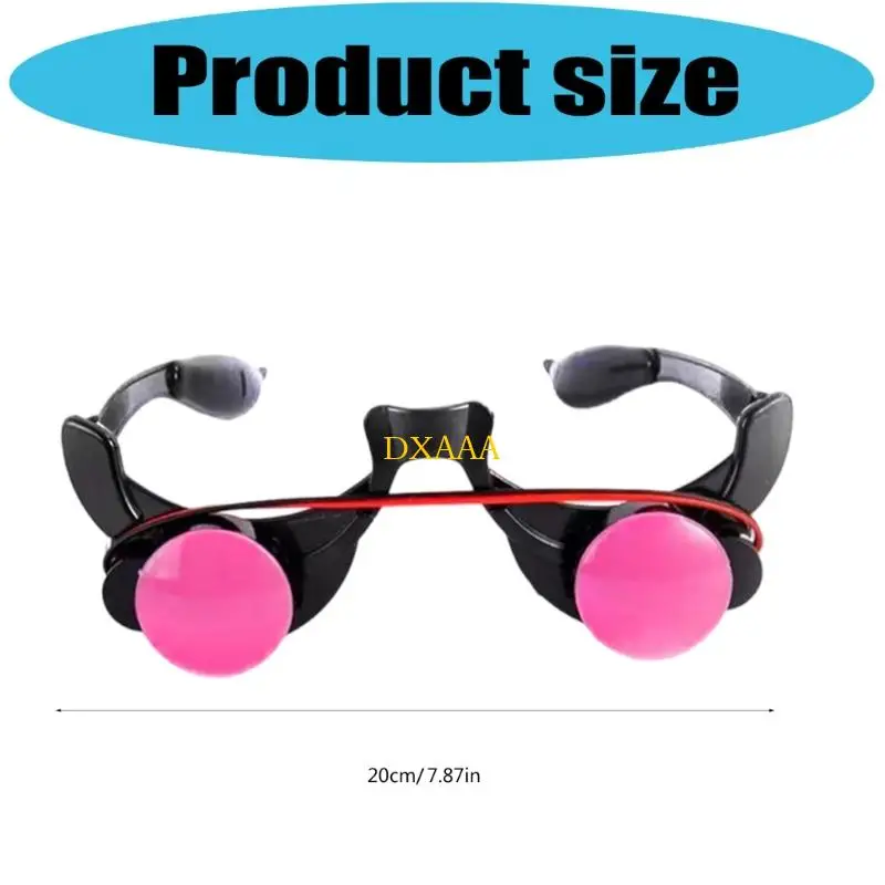 Dxaa Grim Reapers Cosplay Costume Red Glowing Eyeglass Light Up Lunes Eyewear