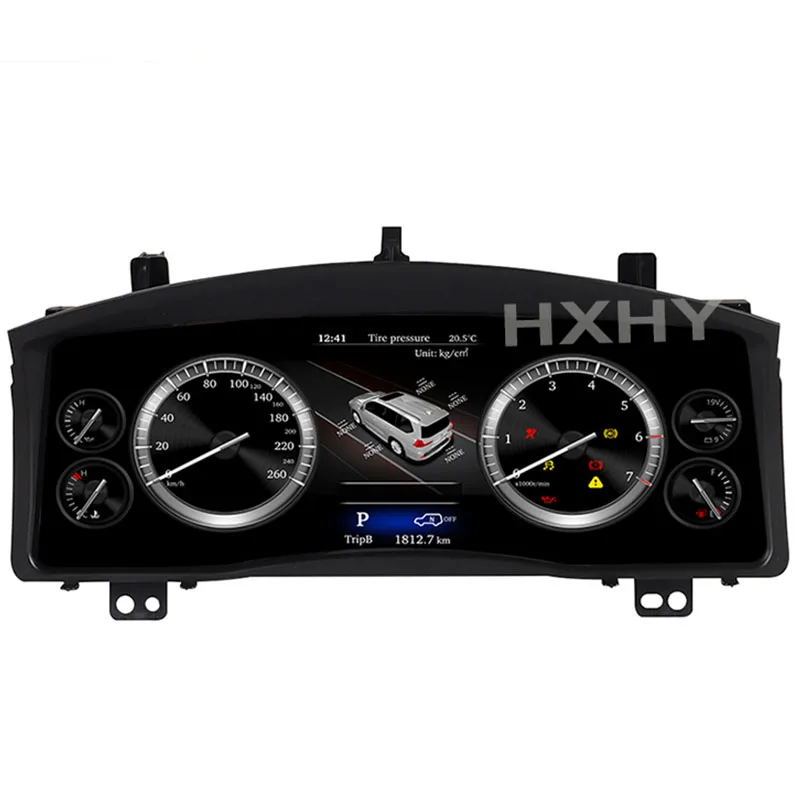 

HXHY Latest Original Car Cockpit Panel Instrument Digital Cluster for Lexus LX-570 2010-2017 Car LCD Digital Dashboard