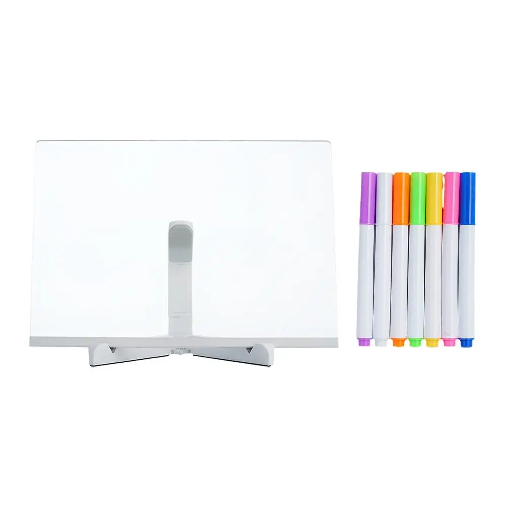 USB LED Night Light for Children, Erasable Message Note Board, Lâmpada com Suporte, Prancheta, Presentes de Natal para Crianças