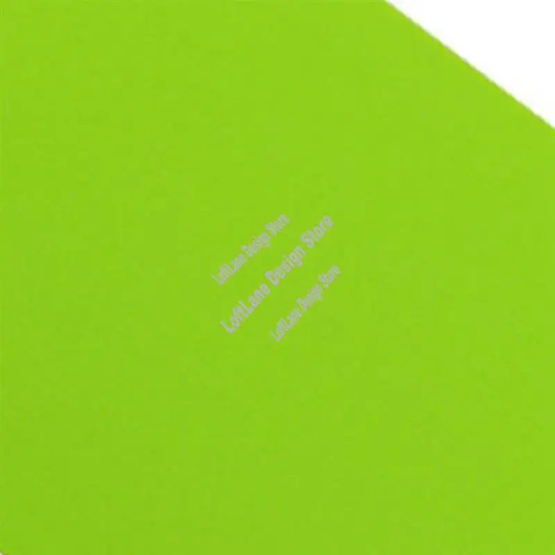 Green Color A5 Sheet Laser Rubber For Stamps Engraving No Smell Laser Rubber-A21R