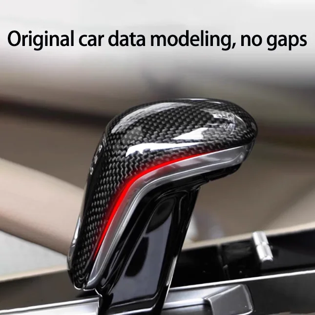 

Подходит для Porsche Cayenne, оригинальный карбоновый чехол для переключения передач Panamera, замена.