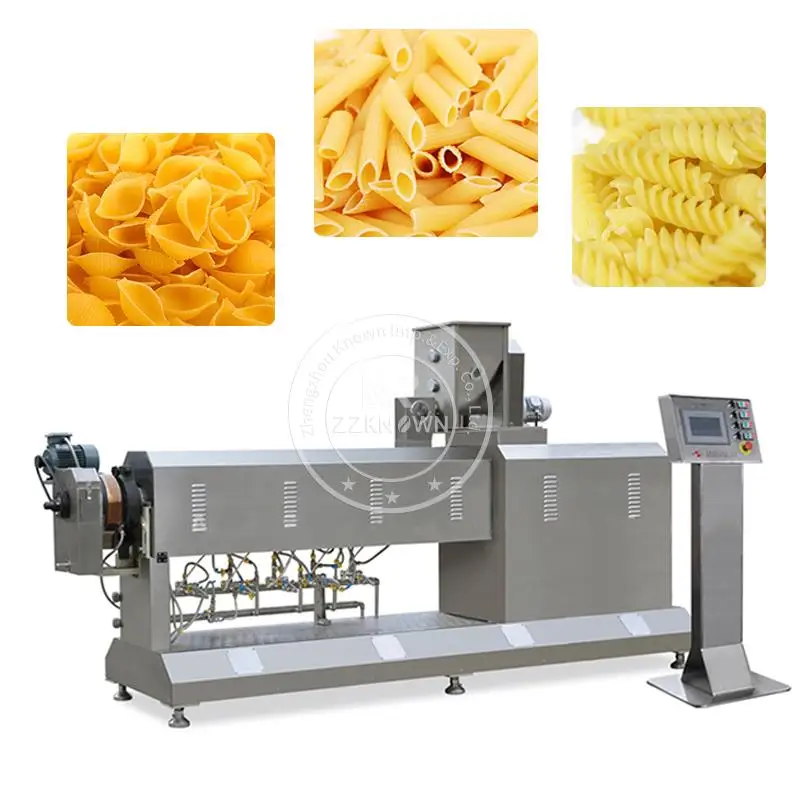 Professional Macaroni Pasta Production Line Macaroni Pasta Machine