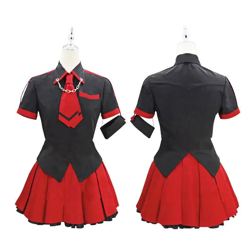 Anime Blood-C Cosplay Kisaragi Saya Cosplay Costume Girl Dress Uniform Women's Daily School Uniform Halloween Custom Made view 4