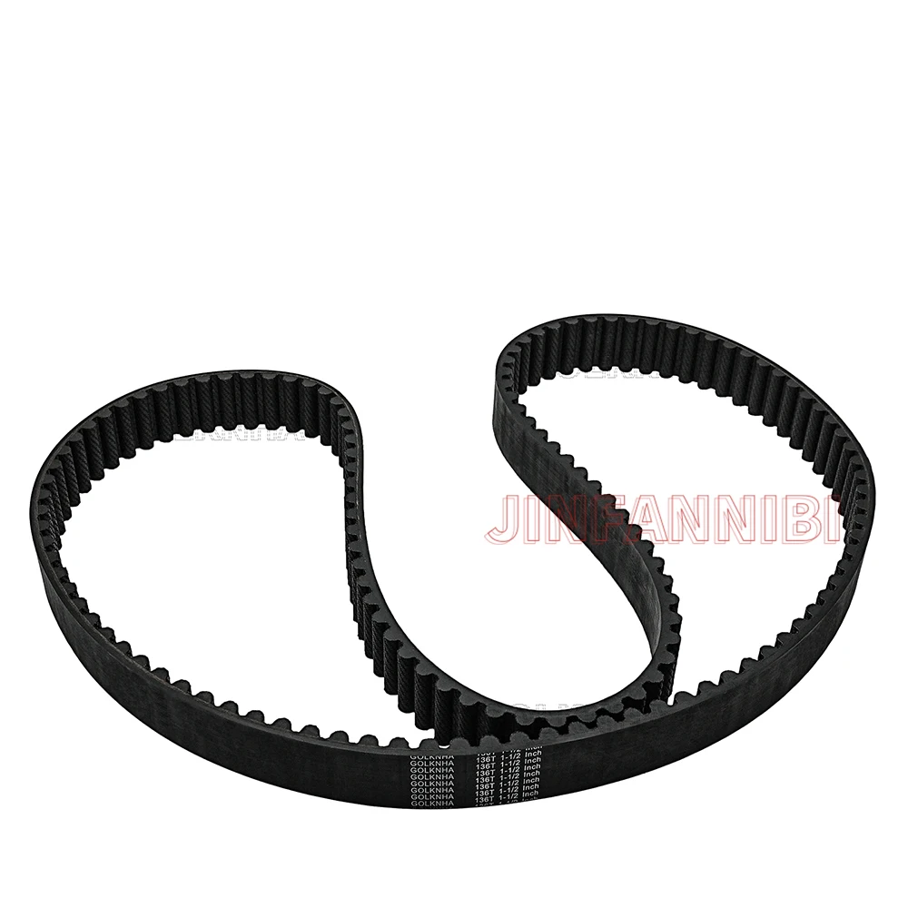 

Drive Belt Replace 40001-85 For Harley-Davidson 1985-1996 Touring Series, FXR Series, 136T, 1.5 Inch Width