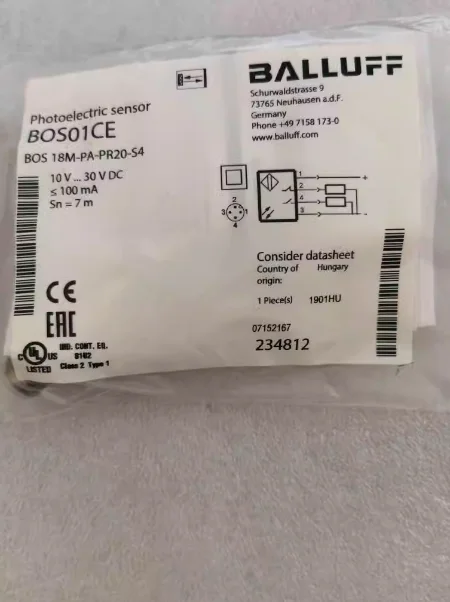 BOS 18M-PA-PR20-S4 BOS01CE       New and good quality 